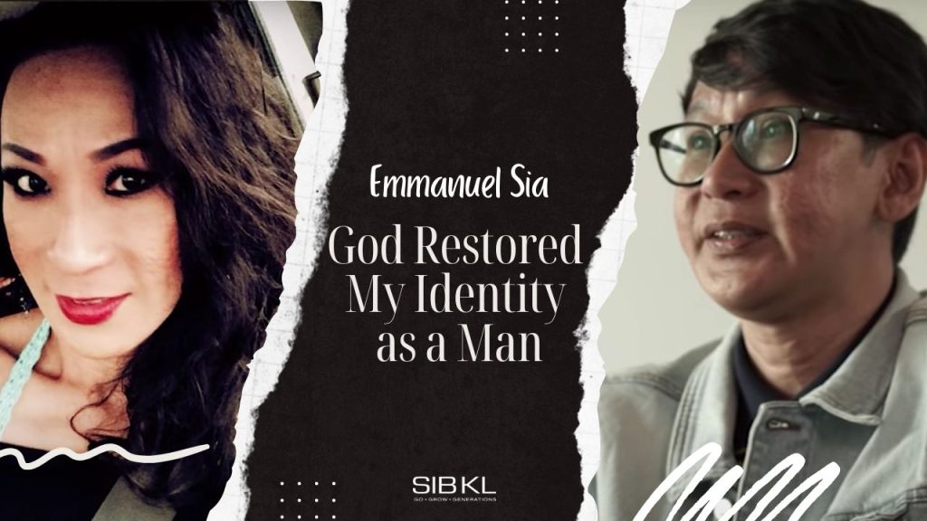 God restored my identity | Emmanuel Sia’s Story