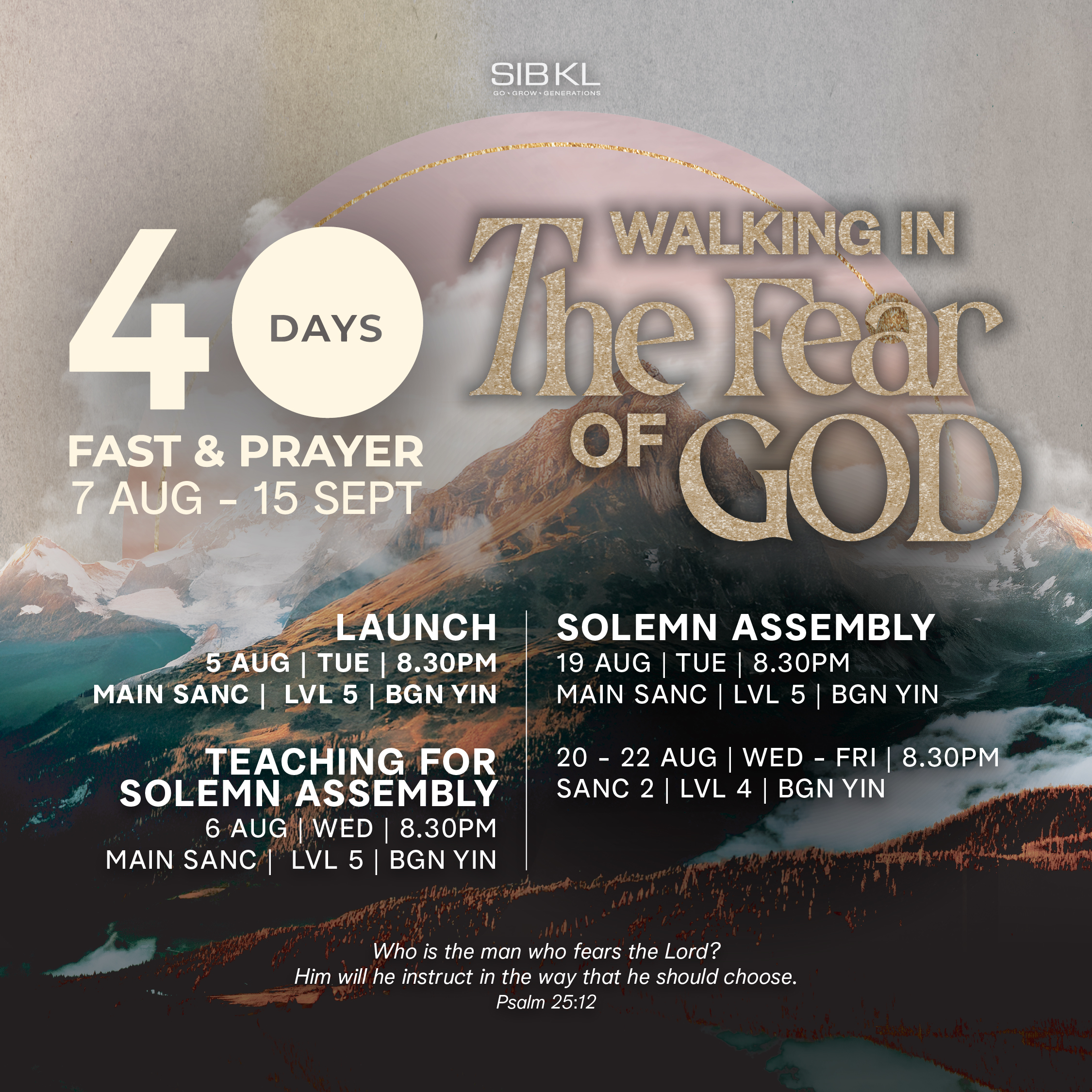 40 Days, 1;1