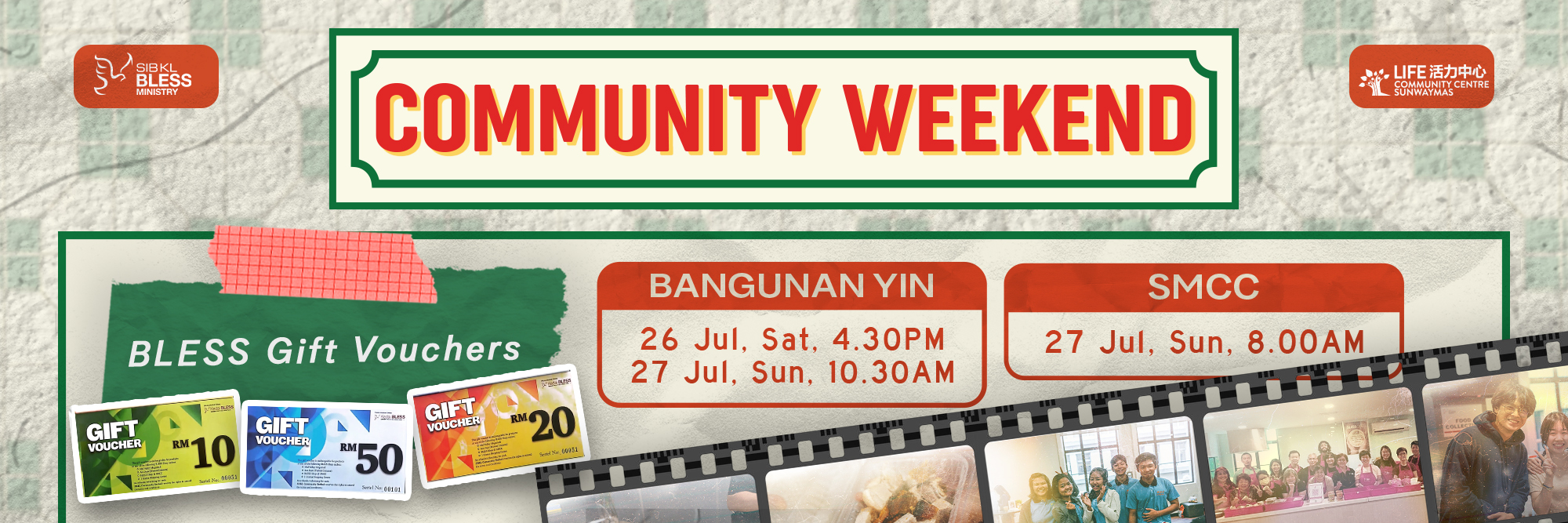 Community weekend 3;1